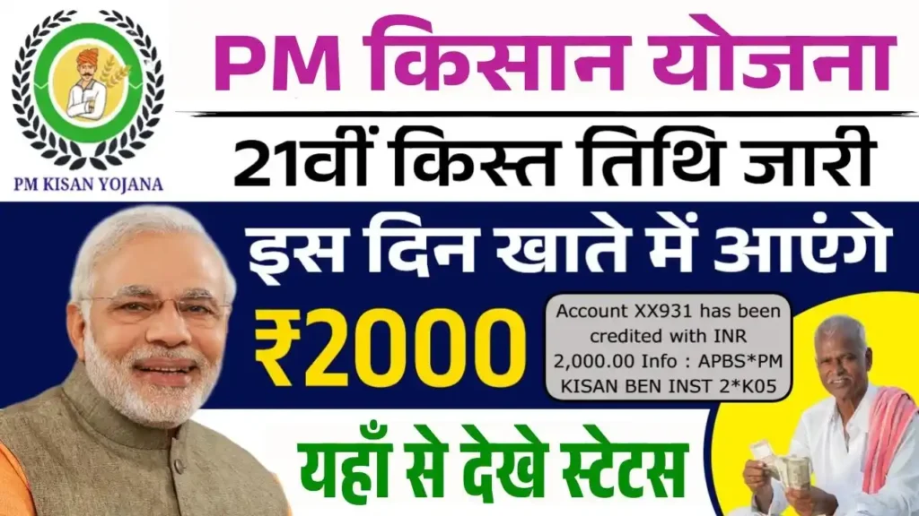 PM Kisan 21st Installment Date