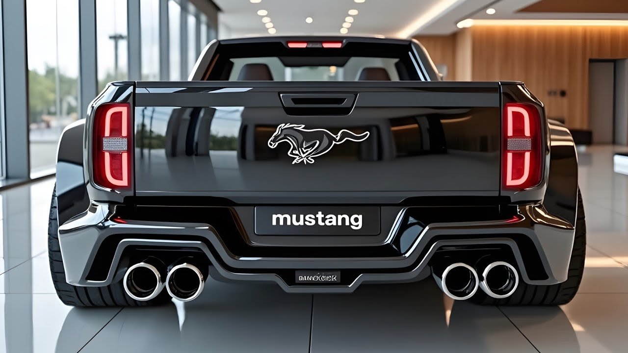 2026 Ford Mustang Pickup Truck Unveiled: Sleek Design, Powerful Engine, Smart Tech, Impressive Mileage & Price Details